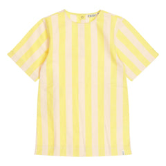 Tumble N'Dry - Primavera Striped T-Shirt Dress | Yellow