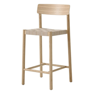 & Tradition - Betty TK12 meşe doğal hasır bar taburesi 65 cm | Meşe