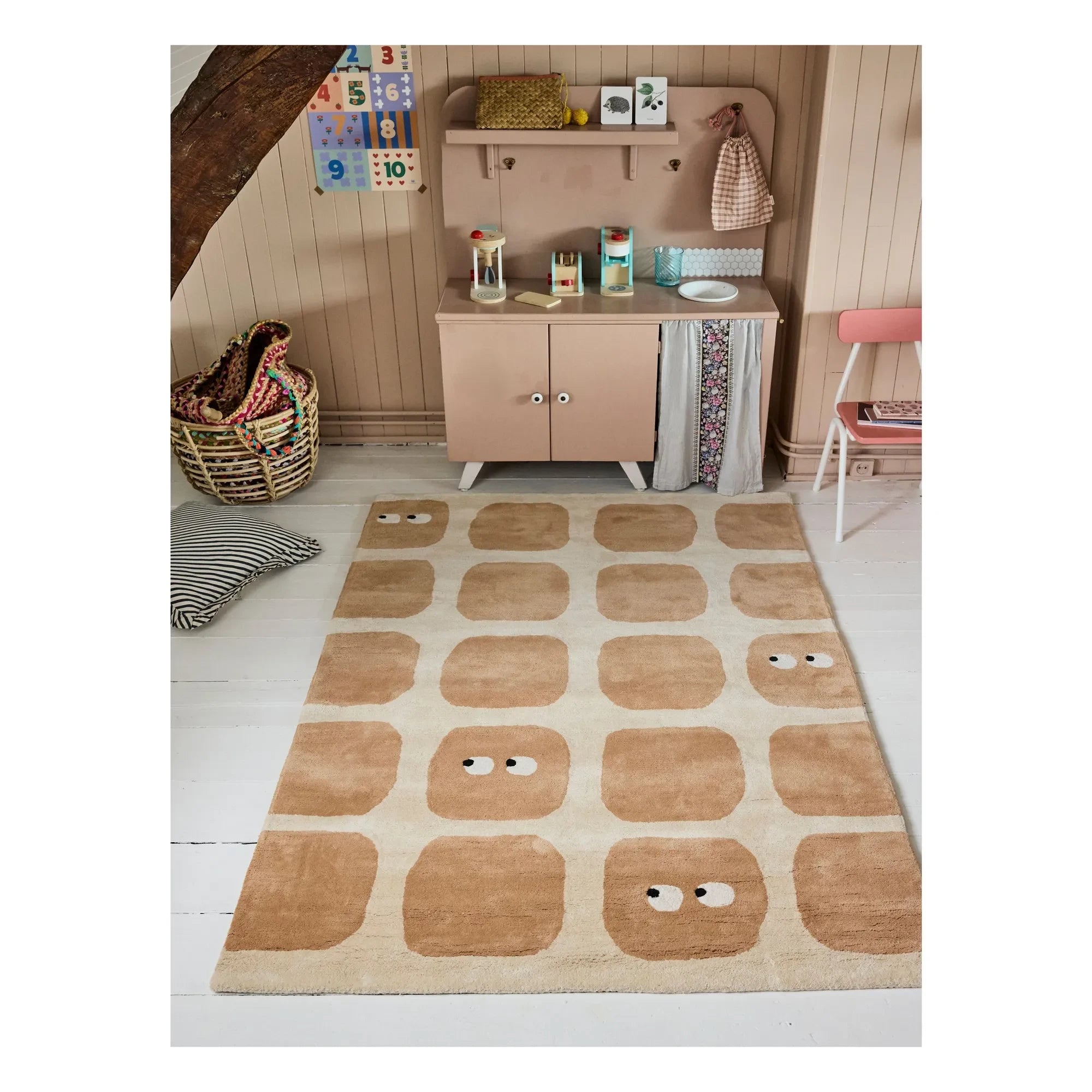 Bleuu-studio - Bidules rug | Mocha