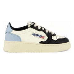 Autry - Medalist Low-Cut Two-Tone Leather Children's Sneakers | Blue