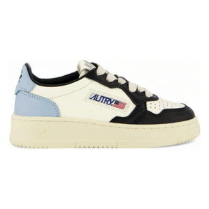 Autry - Medalist Low-Cut Two-Tone Leather Children's Sneakers | Blue