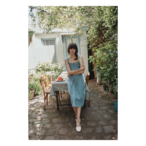 Emile et Ida - Baumwollkleid | Blau