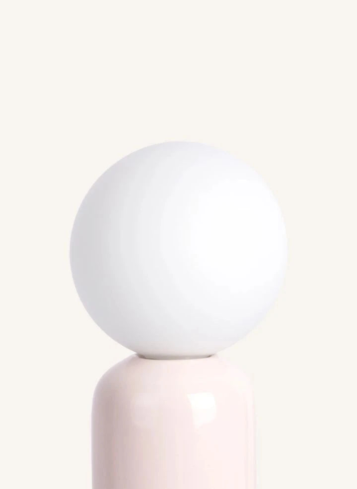 Present Time - Firenze Tube Table Lamp | Forest Green