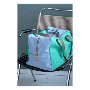 Das Tüpfelchen auf dem i – Tricolo Wochenendtasche | Minzgrün