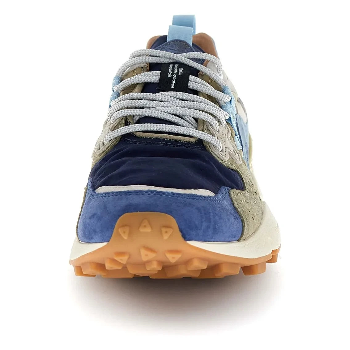 Flower Mountain - Yamano 3 Süet ve Naylon Sneaker | Gece mavisi