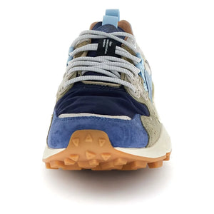 Flower Mountain - Yamano 3 Süet ve Naylon Sneaker | Gece mavisi