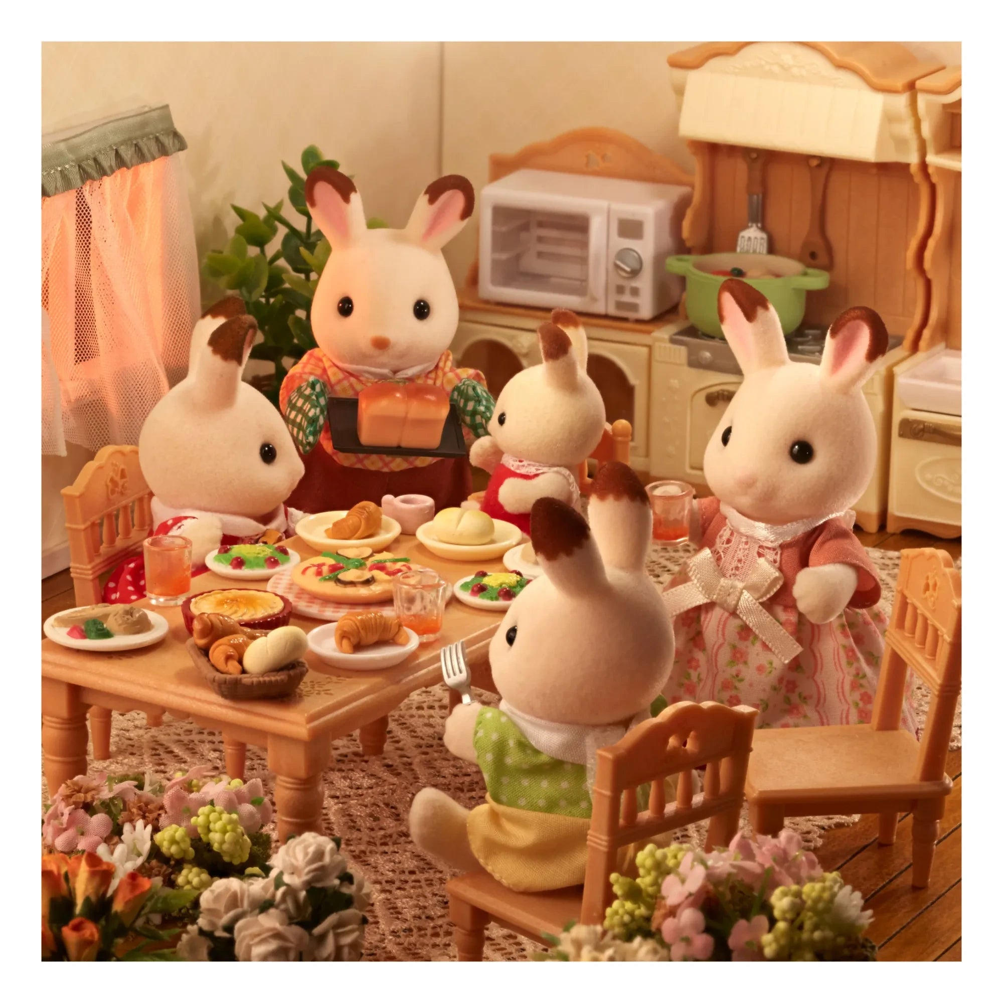 Sylvanian Families - Chocolate Bunny Family