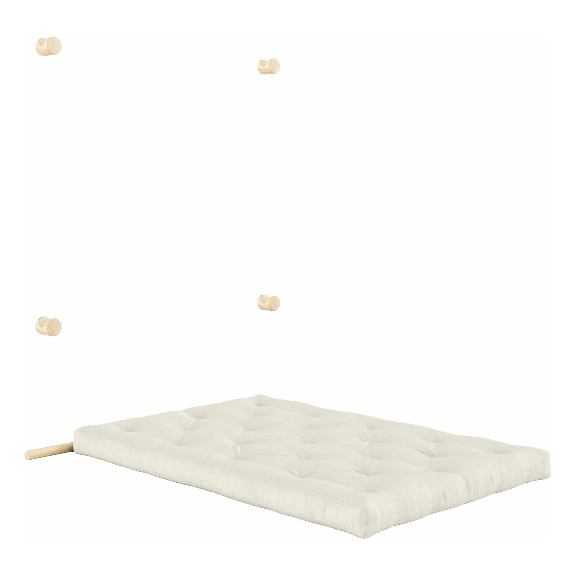 Karup Design - Kancalı ara yatak 135x200 cm | Krem