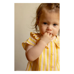 Louis Louise - Nilah Striped Blouse | Yellow