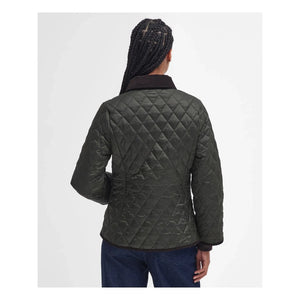 Barbour - Beadnell Dar Kesim Kapitone Ceket | Haki