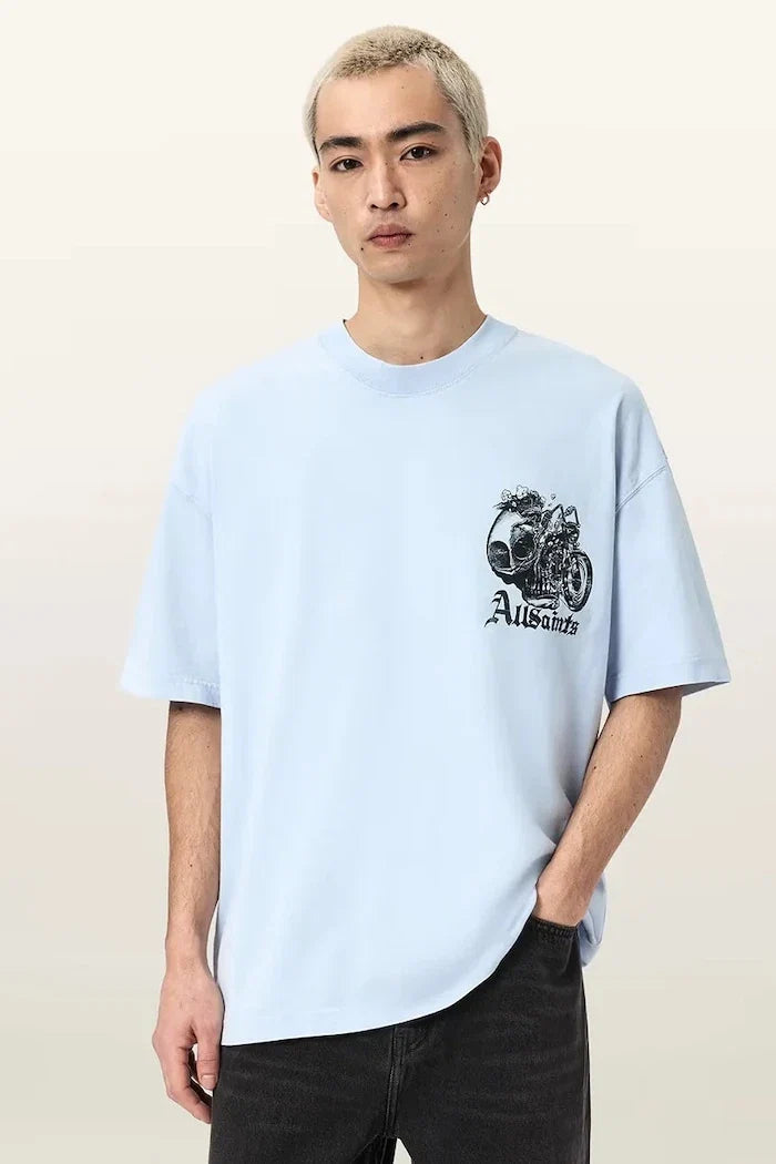 AllSaints PANHEAD Pamuklu Tişört