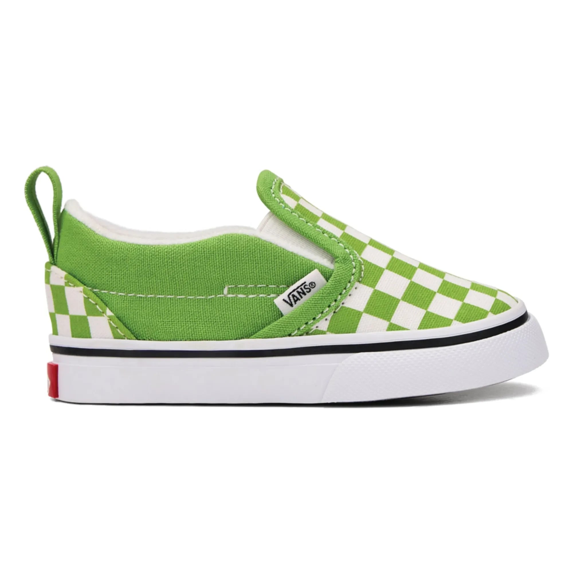 Vans - Slip-On Damier Bebek Sneaker | Yeşil