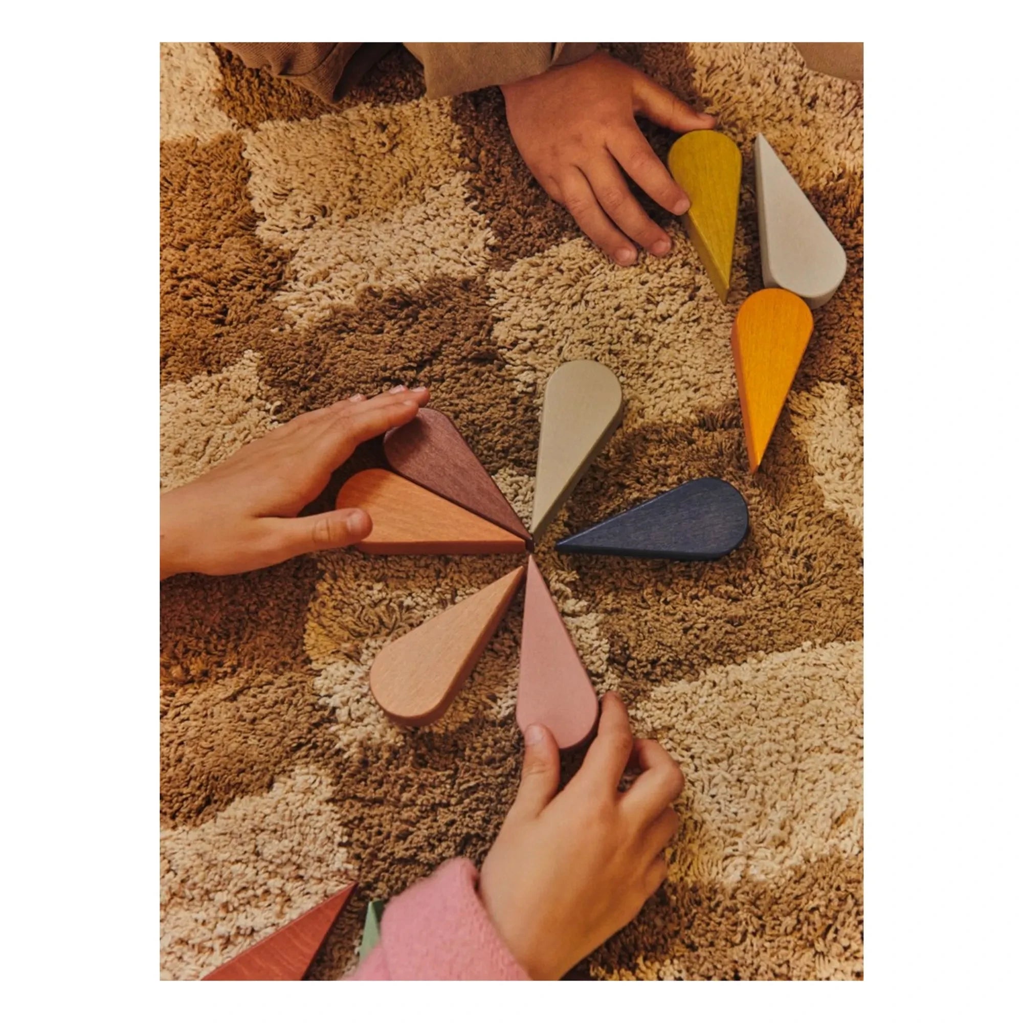 Ferm Living Kids - Mara rugs | Brown