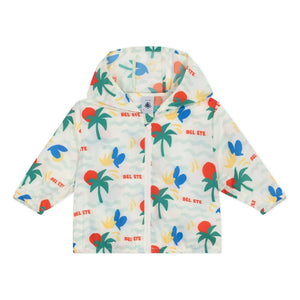 Petit Bateau - Bel Eté Geri Dönüştürülmüş Elyaf Rüzgarlık | Ekru