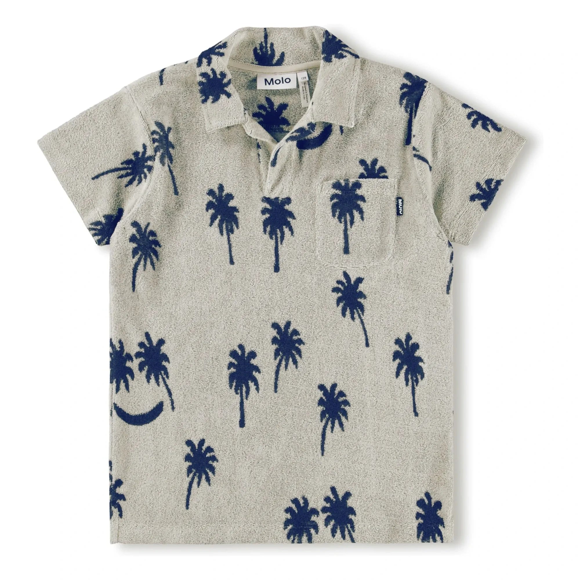 Molo - Randel Polo-Shirt aus Frottee | Grau