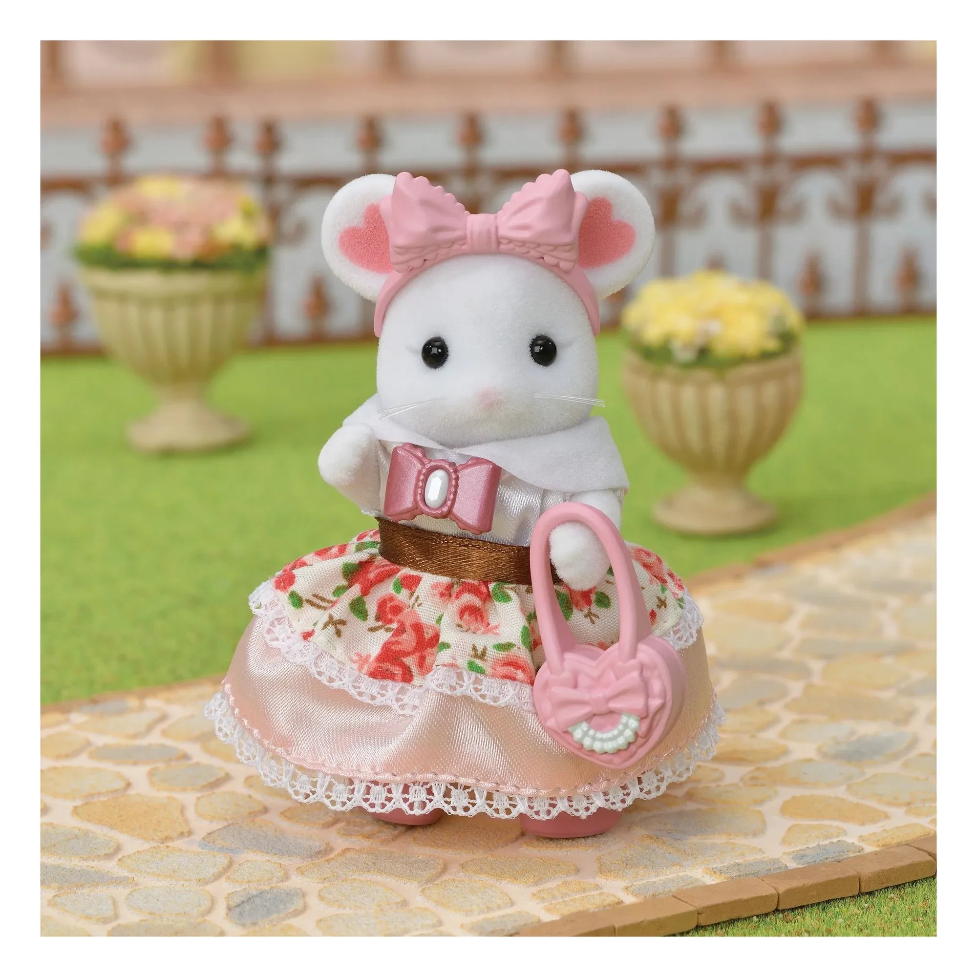 Sylvanian Families - Moda çantası ve kız kardeş marshmallow fare