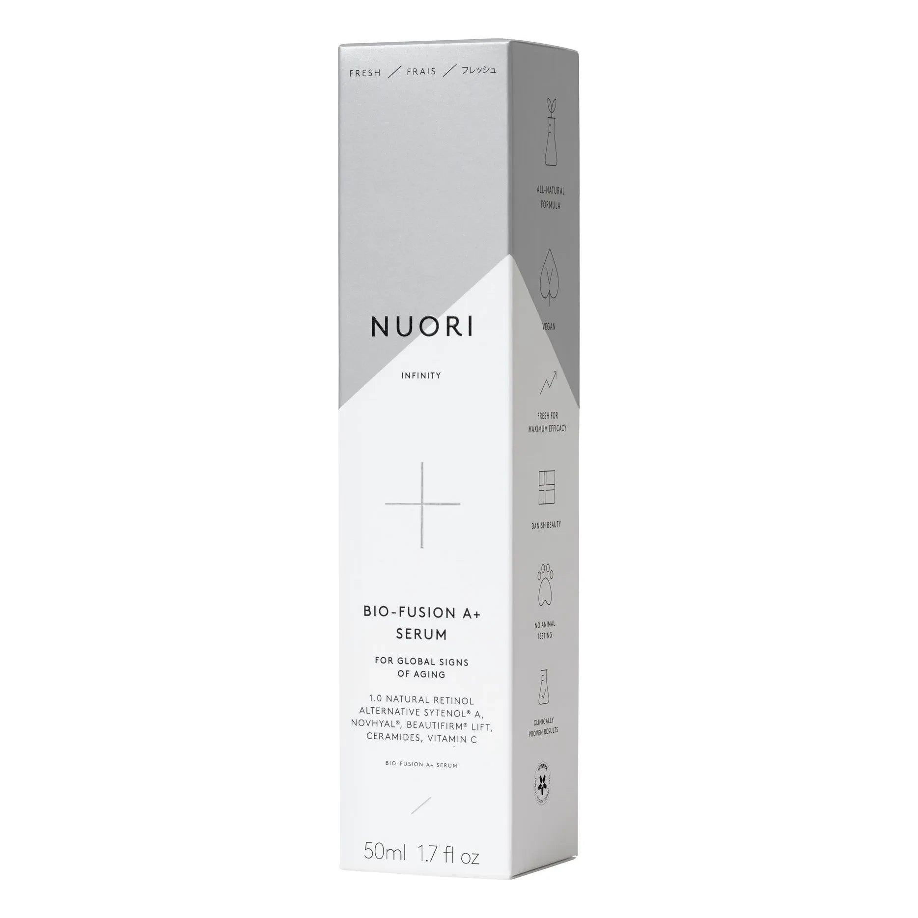 Nuori - Infinity Bio-Fusion A+ Sıkılaştırıcı Yüz Serumu - 50 ml