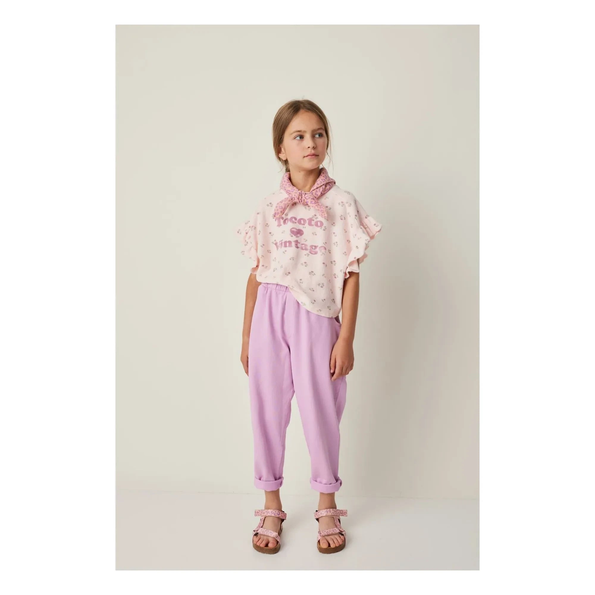 Tocoto Vintage - Jogger Fleece | Lila