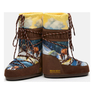 Moon Boot - MB x Guest in Residence Icon Postcard Çizmeler | Chocolate