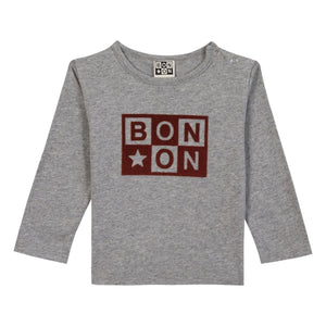 Bonton - Cab Logo T-Shirt | Heather Grey