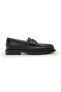 AllSaints Kadın Deri Loafer Bloom Stud Loafer