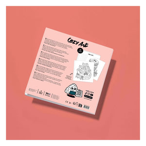Omy - Lecker Schmecker Malbuch | Pink