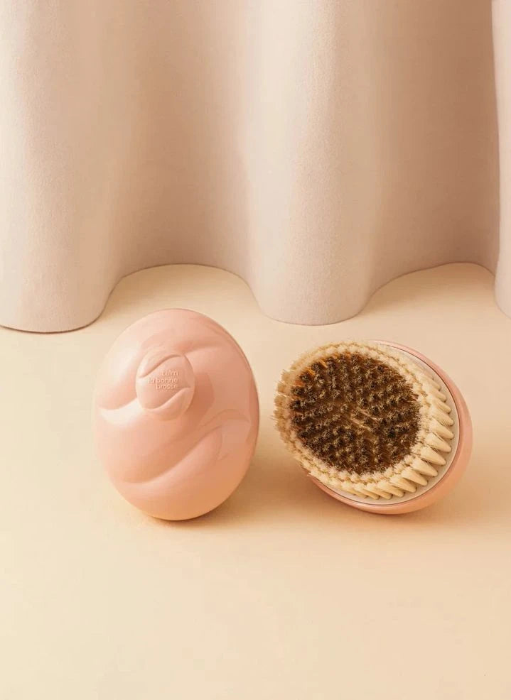 La Bonne Brosse - The Talm Body Brush x La Bonne Brosse No. 01 - For Sensitive Skin | Powder Pink