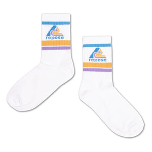 Repose AMS - Logo Socks | Orange