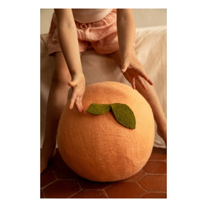 Muskhane - Filz Pfirsich Puff | Blush