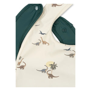 Konges Sløjd - Kubi Bibs - 2'li Set | Yeşil