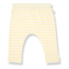 1+ in the family - Striped Saul Leggings | Pale Yellow