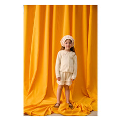 Louise Misha - Pointelle Mynalette Vest | Cream