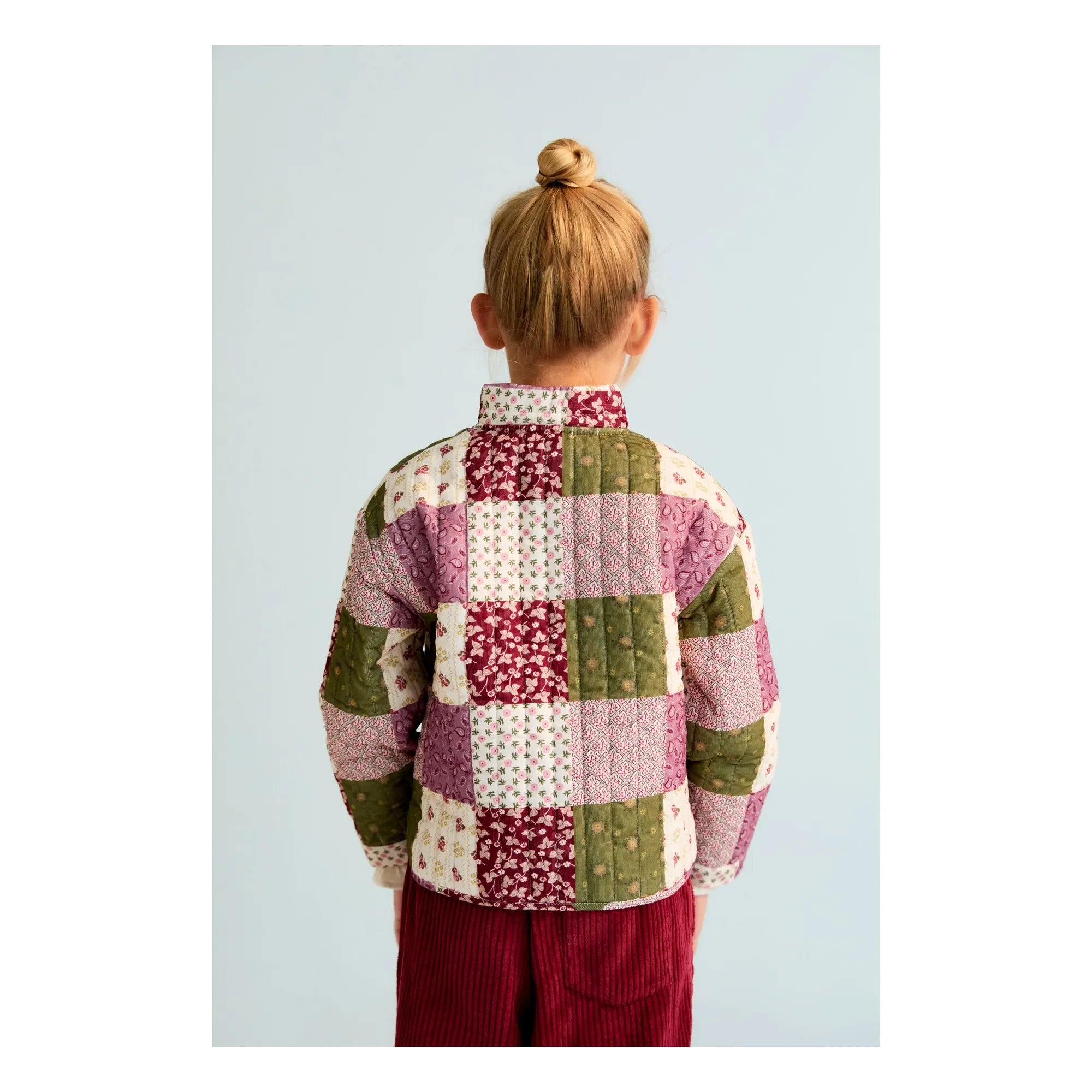 the new society - Melba Patchwork Ceket | Pembe