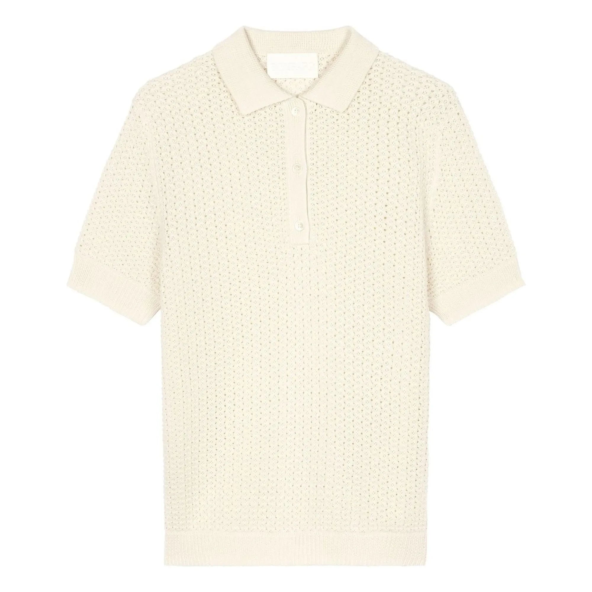 Bompard - Polo Pointelle Gaufré | Natural