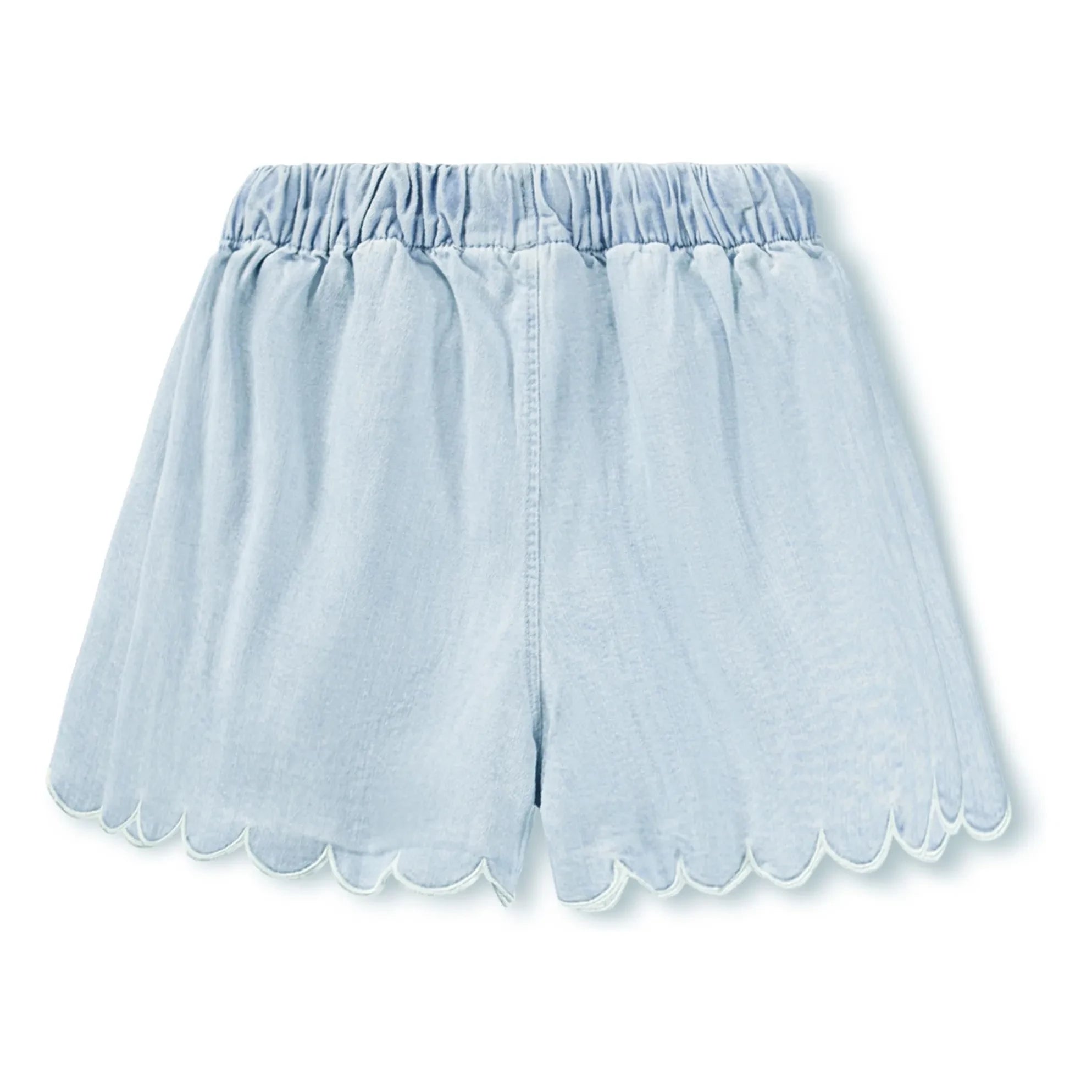 Molo - Denim Addie Organic Cotton Shorts | Light Blue