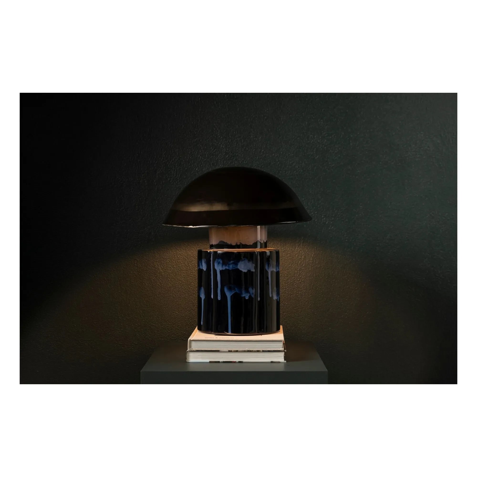 Serax - Stoneware Table Lamp John, Anita Le Grelle | Navy