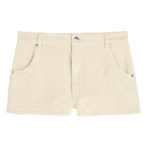 OAS - Raven Embroidered Shorts | Ecru