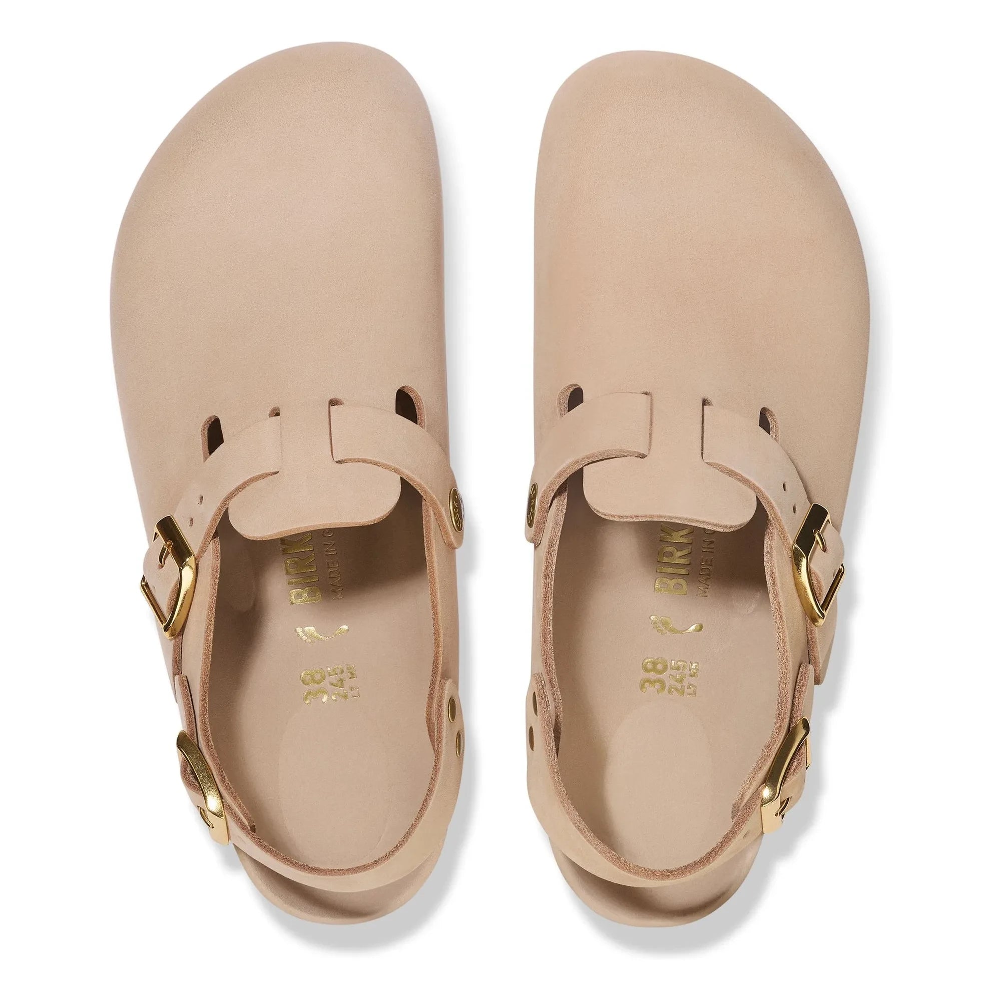 BIRKENSTOCK - Tokio Pantoletten Nubukleder | Sand