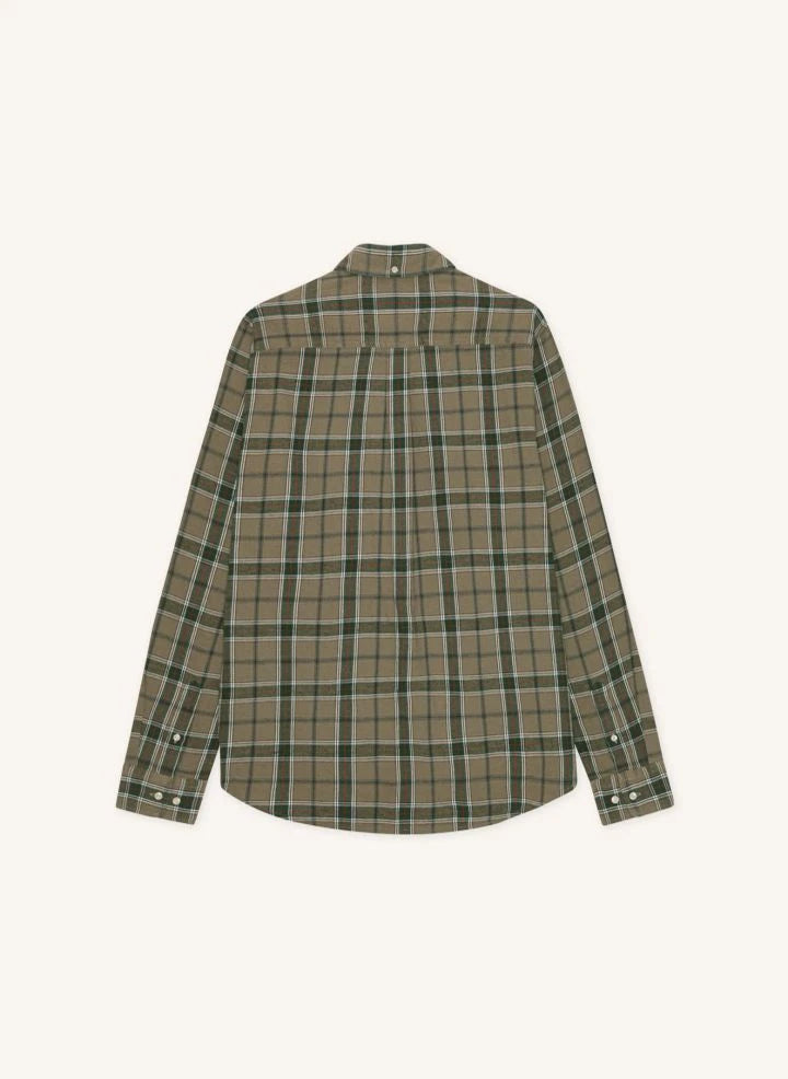 Les Deux - Vintage Kareli Gömlek | Taupe brown