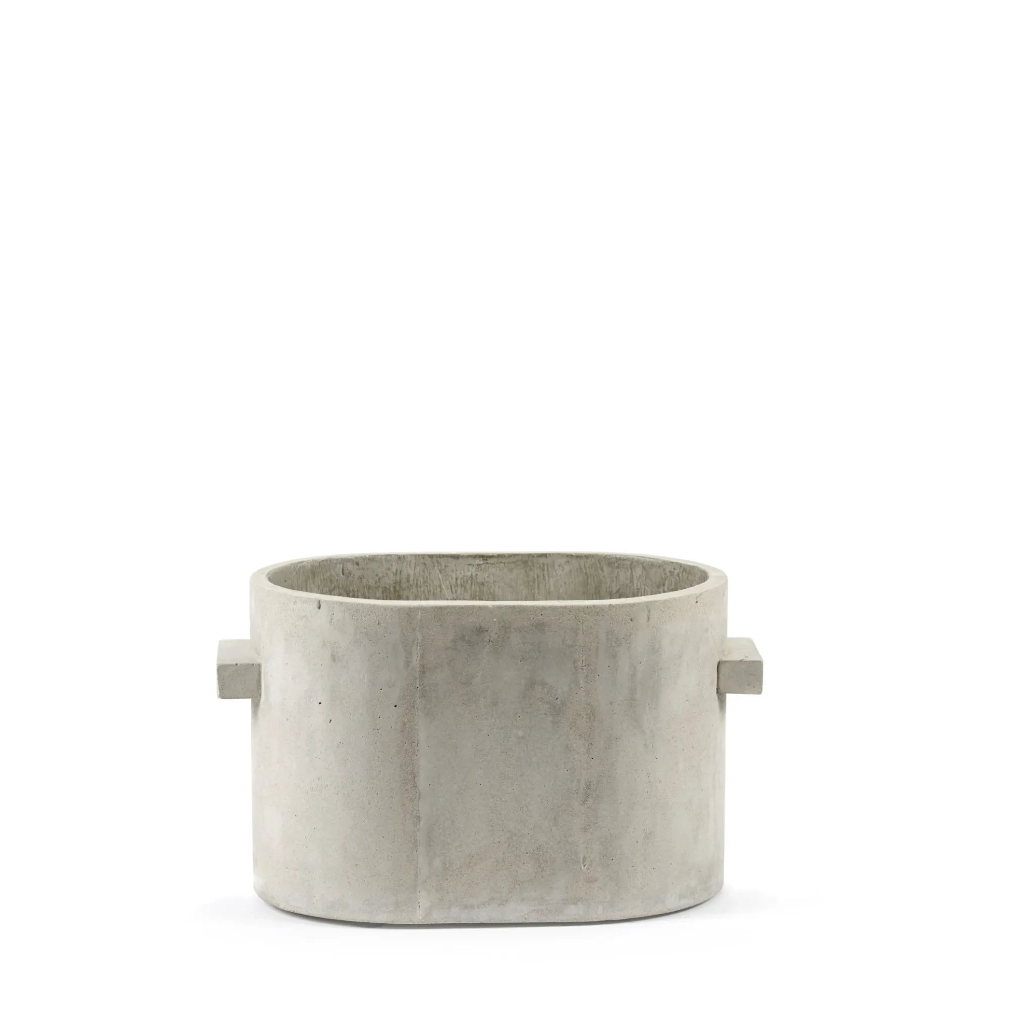 Serax - Oval beton saksı | Gri
