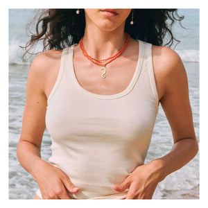 Alhaja - Coralina Cavaletto Halskette | Gold