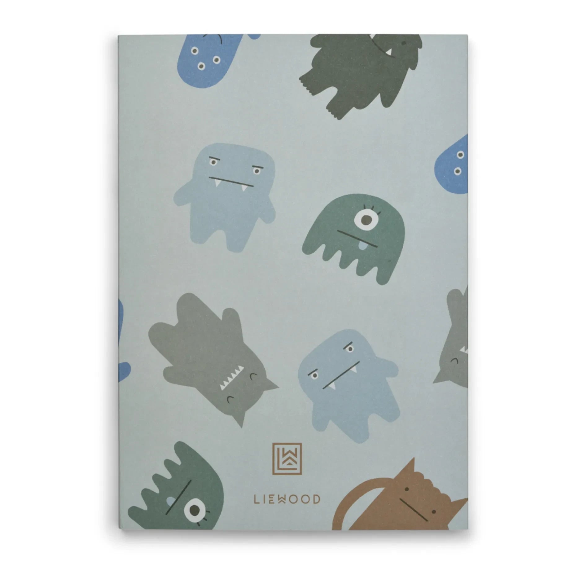 Liewood – A4 Notizbuch Jae | Monster/Nebel