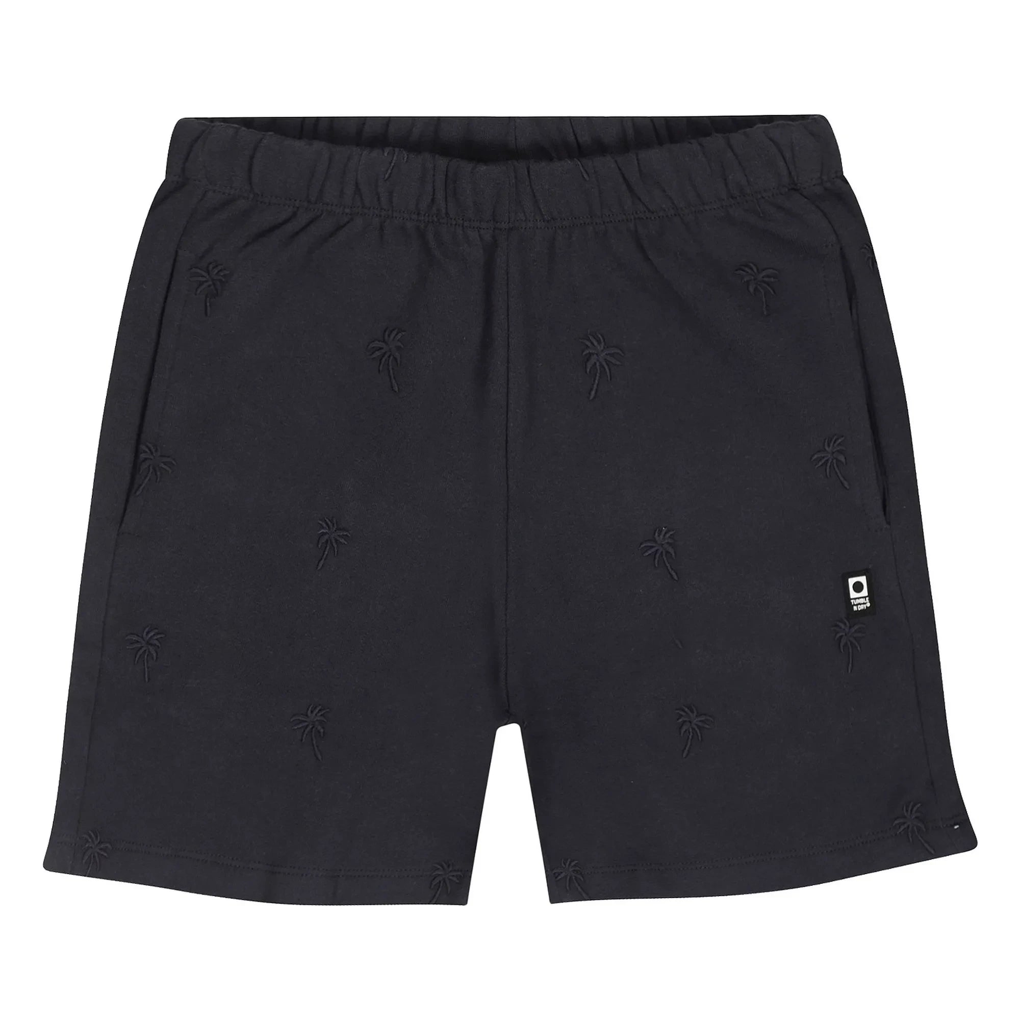 Tumble N'Dry - Polynesia organik pamuk jogger şort | Koyu Mavi