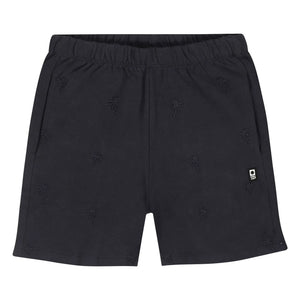 Tumble N'Dry - Polynesia organik pamuk jogger şort | Koyu Mavi