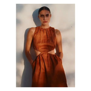 Vanessa Sposi - Side Cut Dress | Chocolate