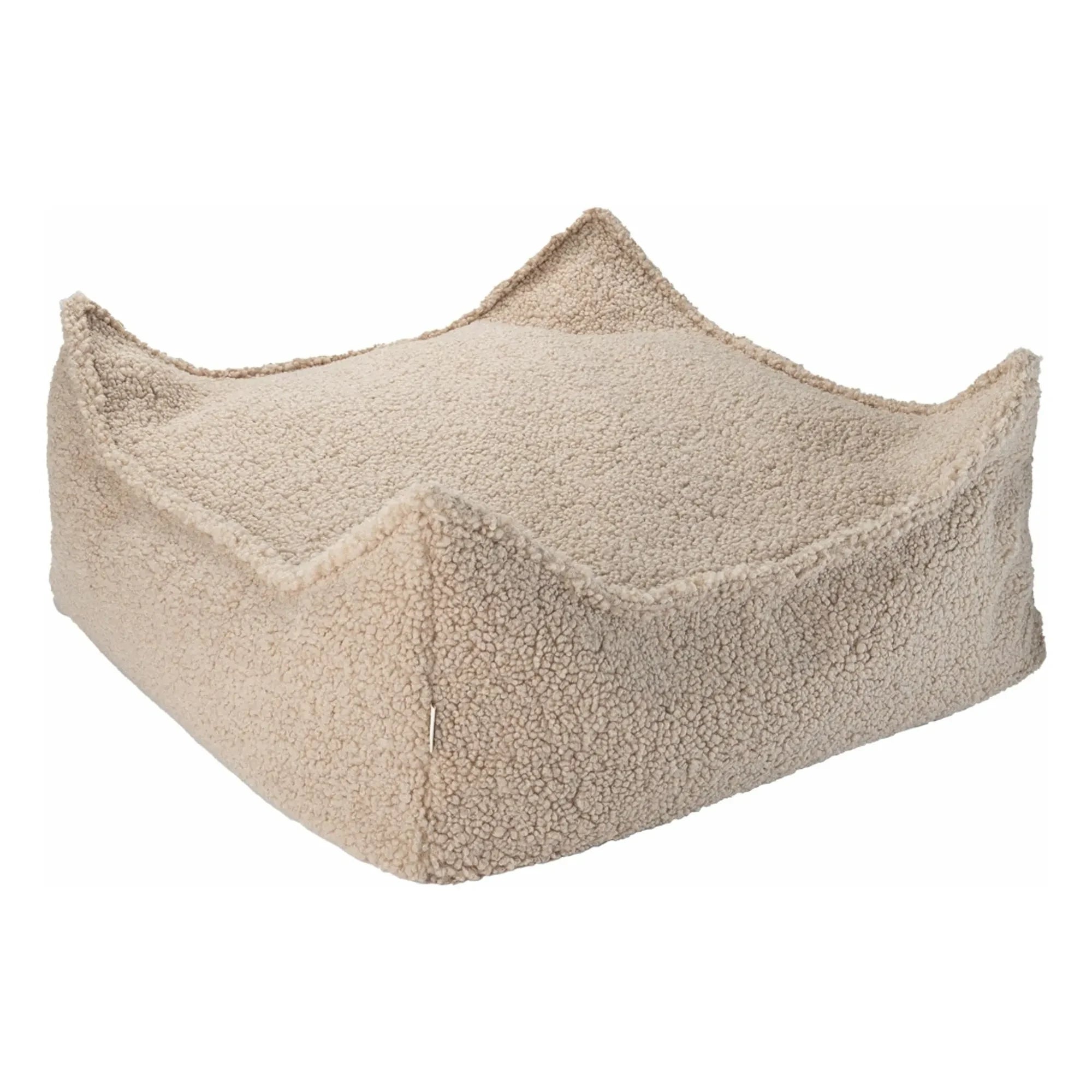 Wigiwama - Teddy Ottoman | Bej