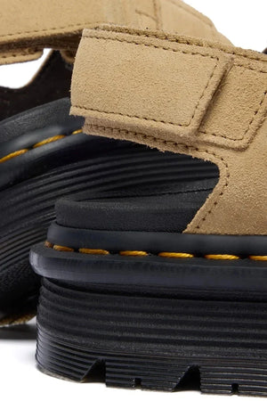 Dr. Martens Kadın Süet Platform Sandalet ZebZag Sandal