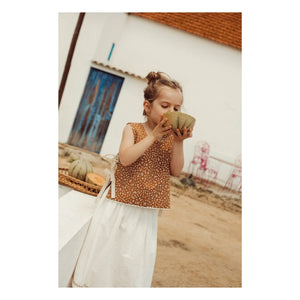 THE LiTTLE POETS - Louise Bio-Baumwolle Wendeweste | Karamell