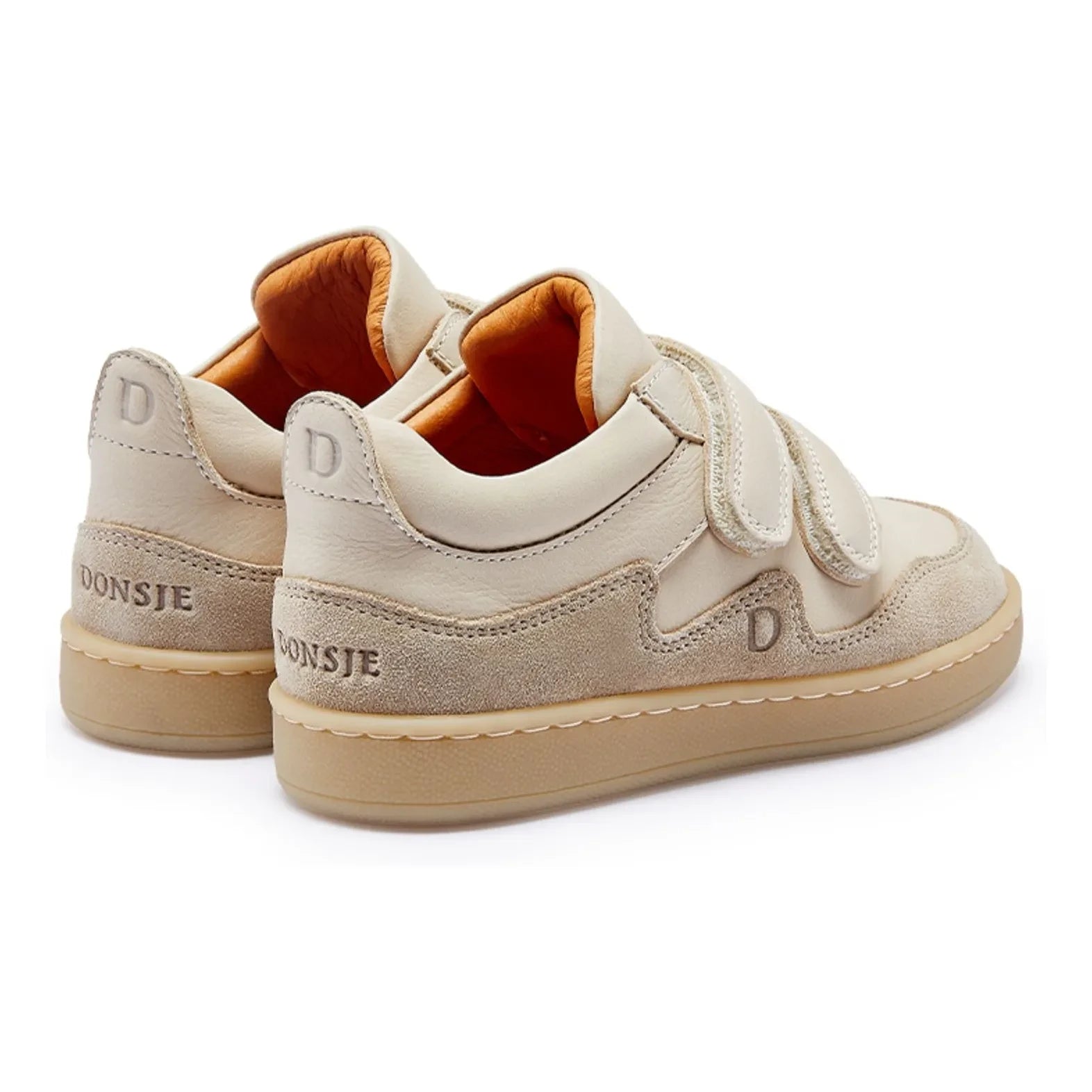 Donsje - Kesio Süet Çizik Sneaker | Krem