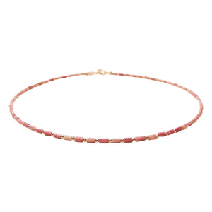 Camille Colette Studio - Baia Rhodonit kolye | Pembe